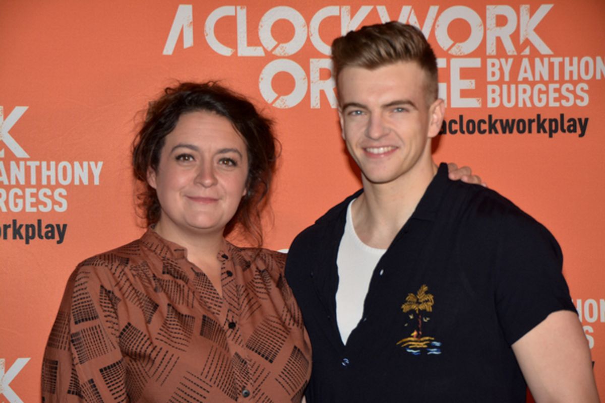 Alexandra Spencer-Jones and Jonno Davies at 