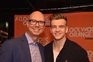 Richie Ridge and Jonno Davies @ BroadwayWorld Richie Ridge and Jonno Davies Photo