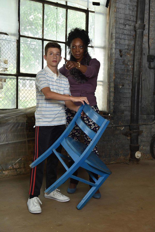 (L to R) Lincoln Seymour and ShanÃ©sia Davis as â€œBilly Elliotâ€ and â Photo