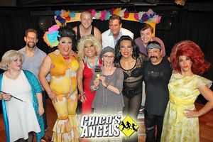 CHICO'S ANGELS cast with Rita Moreno Photo