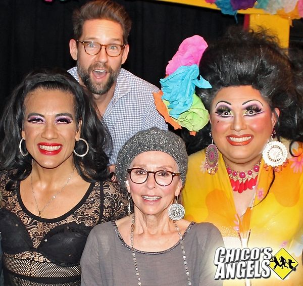 Chita Parol, Todd Grinnell, Rita Moreno, Kay Sedia Photo