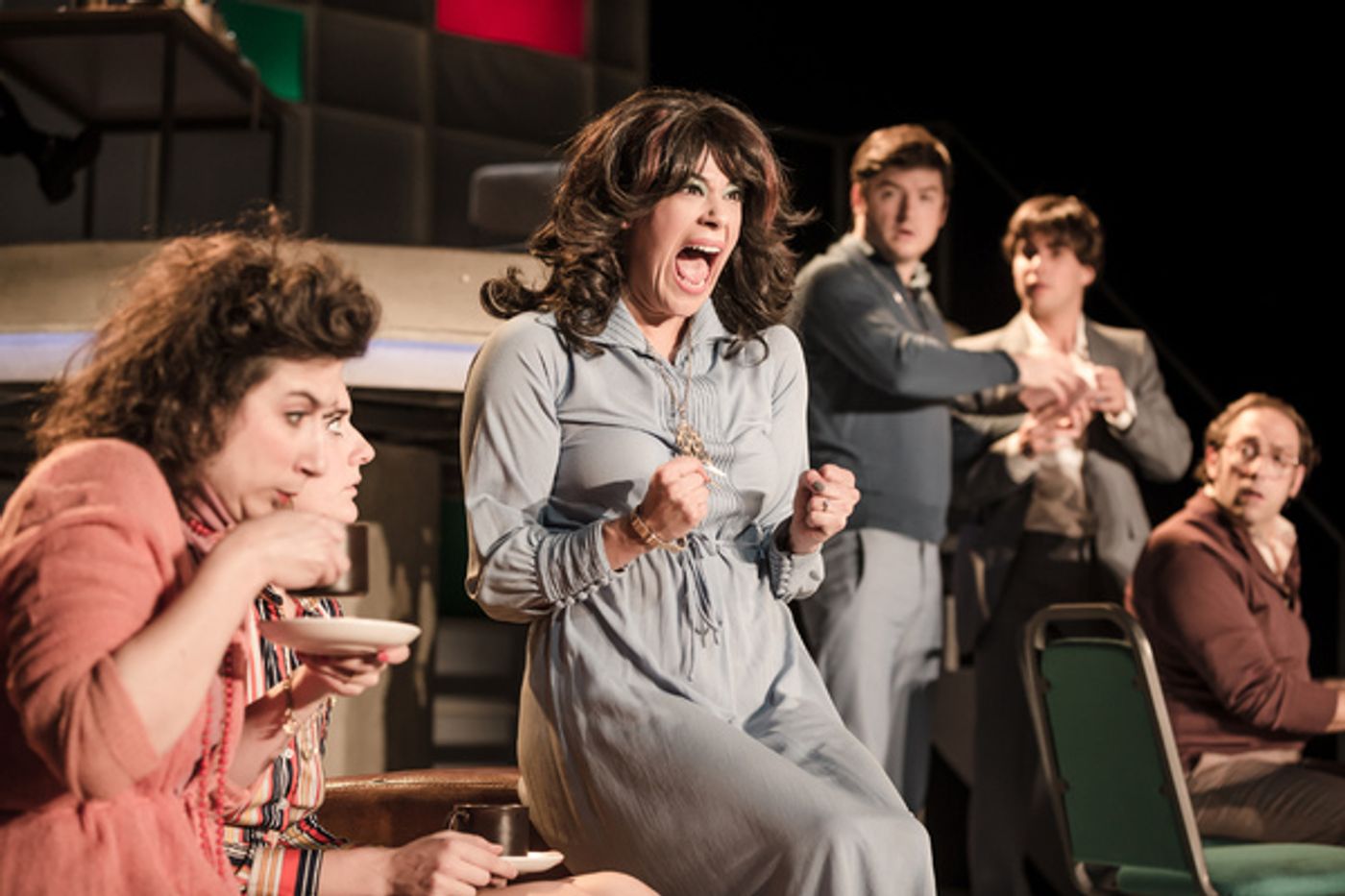 Photo Flash: First Look at the World Stage Premiere of THE KNOWLEDGE at Charing Cross Theatre  Image