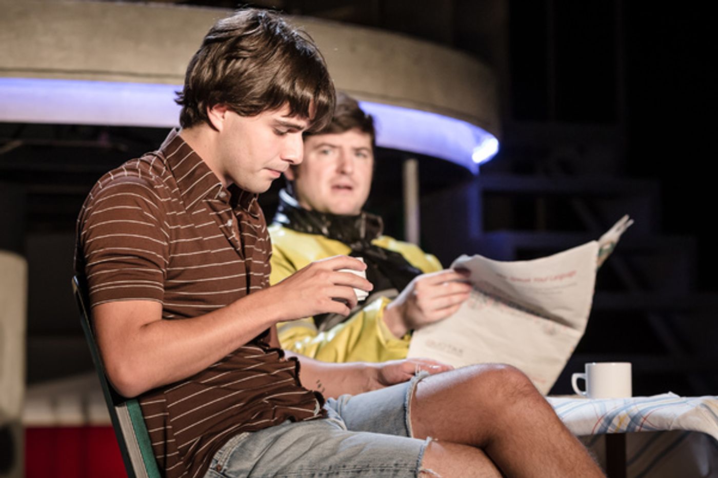 Photo Flash: First Look at the World Stage Premiere of THE KNOWLEDGE at Charing Cross Theatre  Image