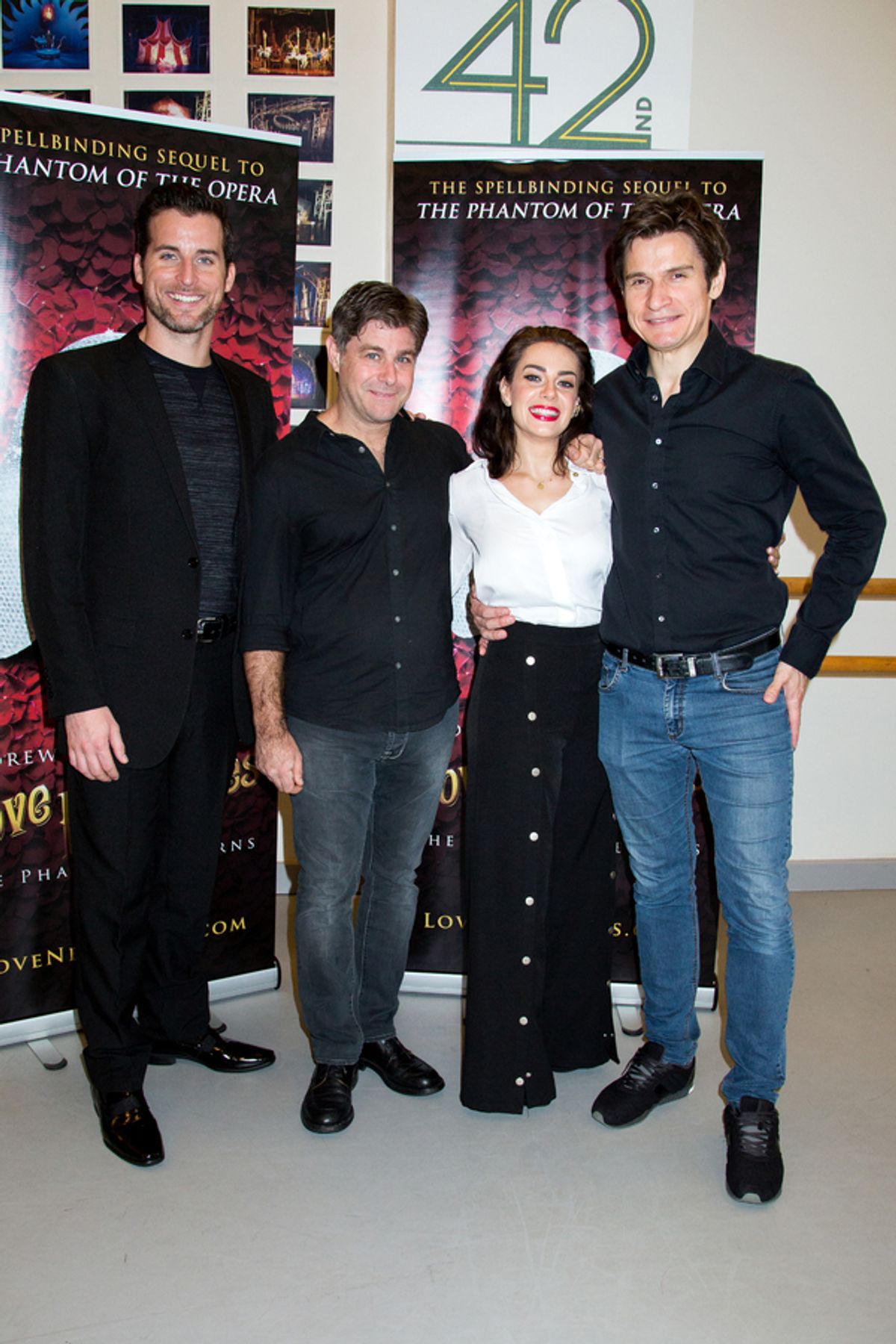 Sean Thompson, Glenn Slater, Meghan Picerno, Gardar Thor Cortes at 