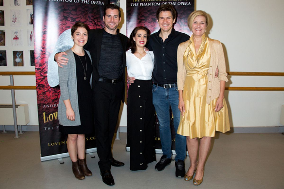 Mary Michael Patterson, Sean Thompson, Meghan Picerno, Gardar Thor Cortes, Karen Mason at 