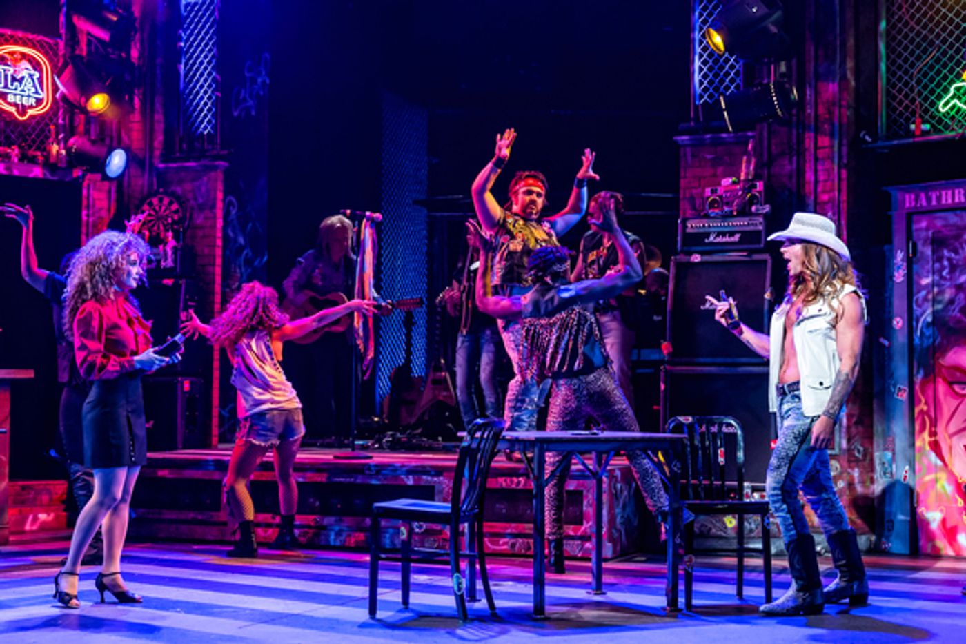 Photo Flash: First Look - ROCK OF AGES Hits Drury Lane Theatre with Its Best Shot  Image