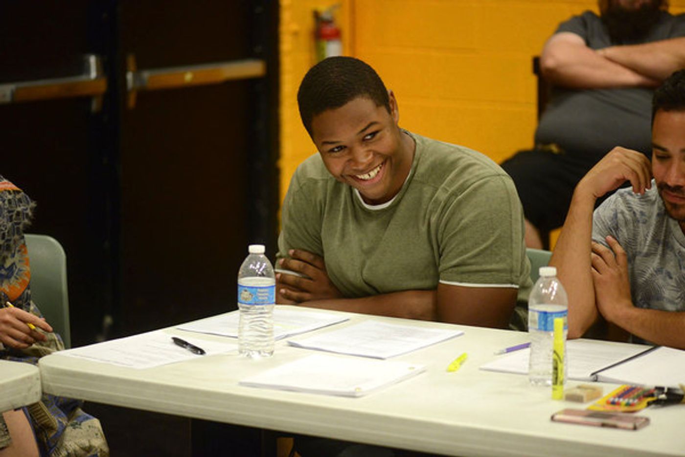 Photo Flash: In Rehearsal for the West Coast Premiere of EXIT STRATEGY  Image