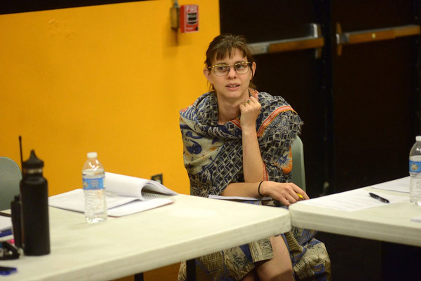 Photo Flash: In Rehearsal for the West Coast Premiere of EXIT STRATEGY  Image