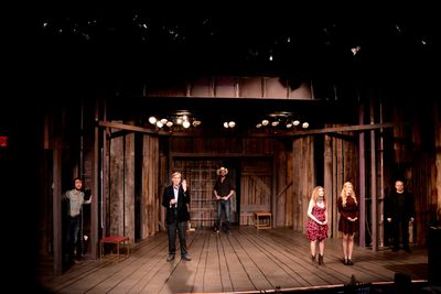 Conor Ryan, Nick Wyman, Peter Saide, Lauren Molina, Emma Degerstedt and Gary Marachek Photo