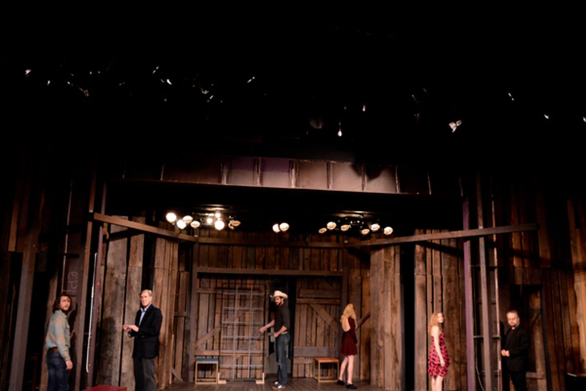 Conor Ryan, Nick Wyman, Peter Saide, Lauren Molina, Emma Degerstedt and Gary Marachek at 