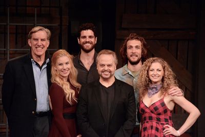 Nick Wyman Emma Degerstedt, Peter Siade, Gary Marachek, Conor Ryan and Lauren Molina Photo