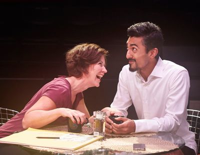 Christy Watkins and Gopal Divan Photo