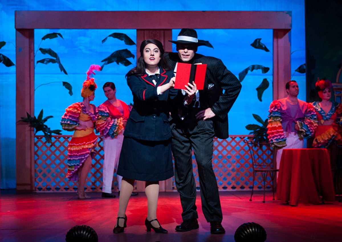 Emily Borne , Joseph Morand at 