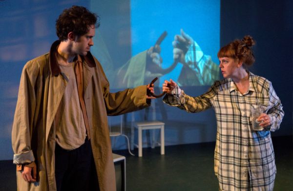 Gore Abrams  & Coco Conroy in THE ITCH. Photo by Walter Wlodarczyk. Photo