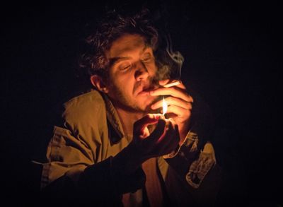 Gore Abrams in THE ITCH. Photo by Walter Wlodarczyk. Photo