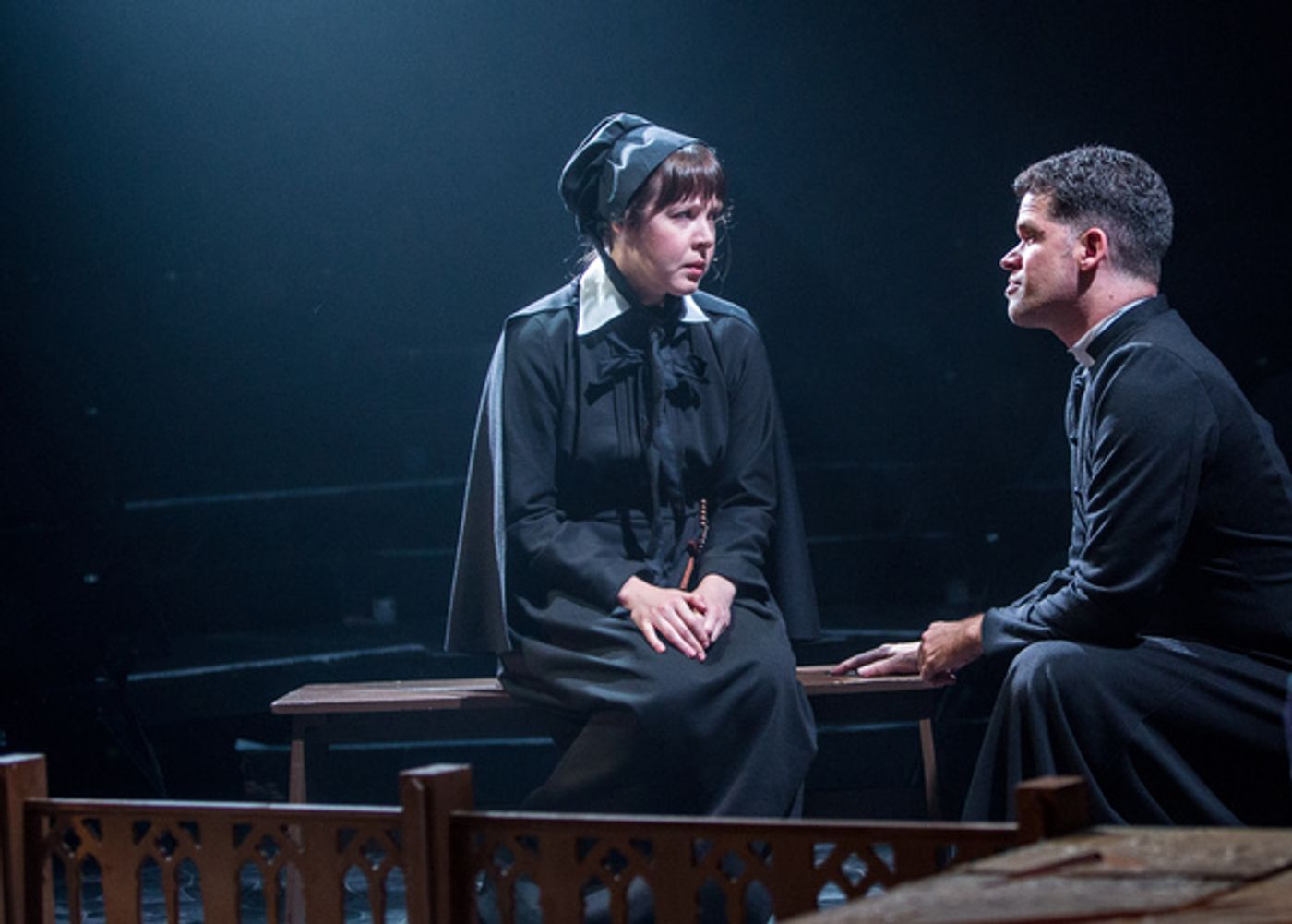 Photo Flash: Stunning Shots from First London Revival of DOUBT, A PARABLE in 10 Years  Image
