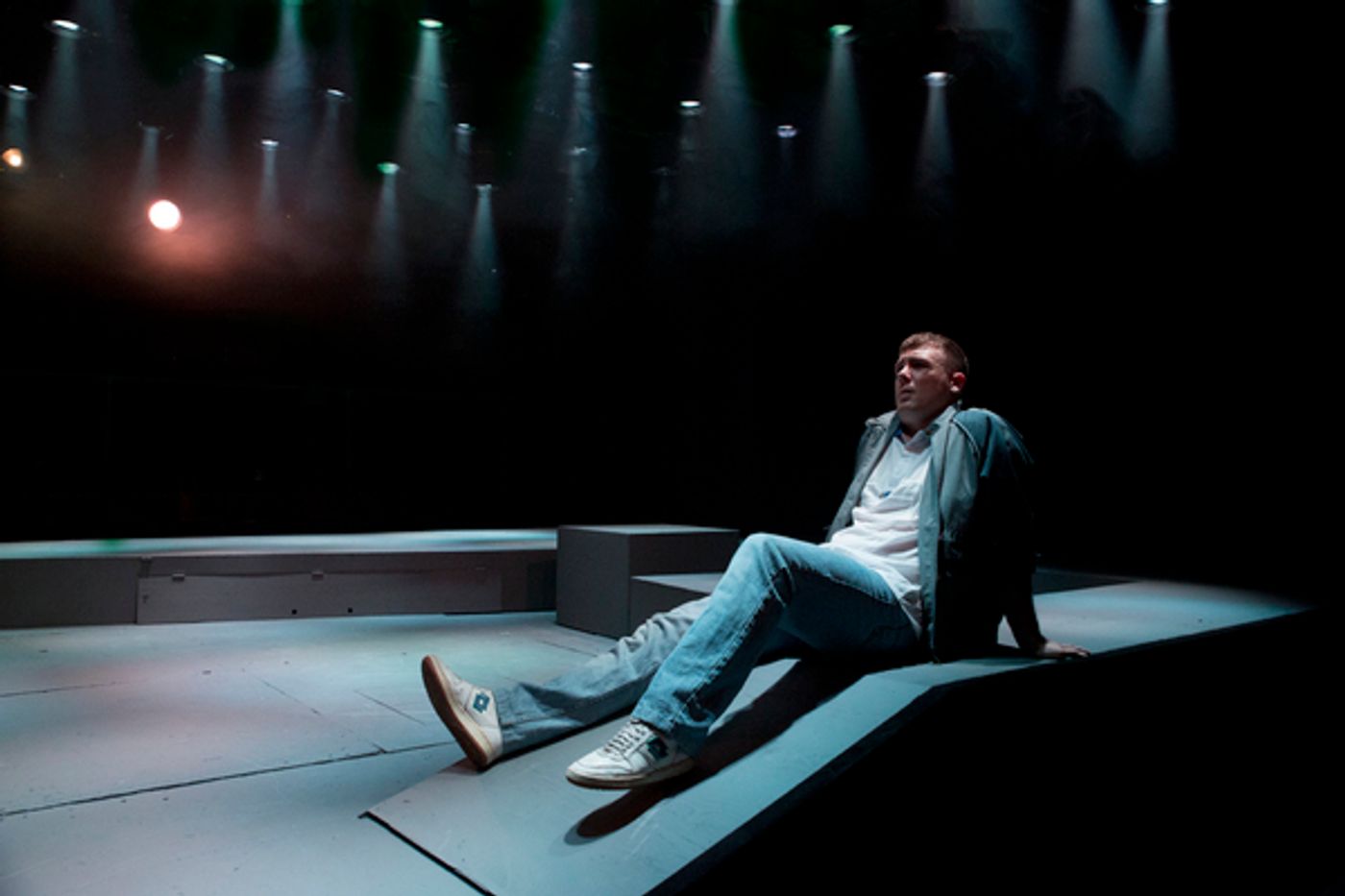 Photo Flash: First Look at EYES CLOSED, EARS COVERED at The Bunker Theatre  Image