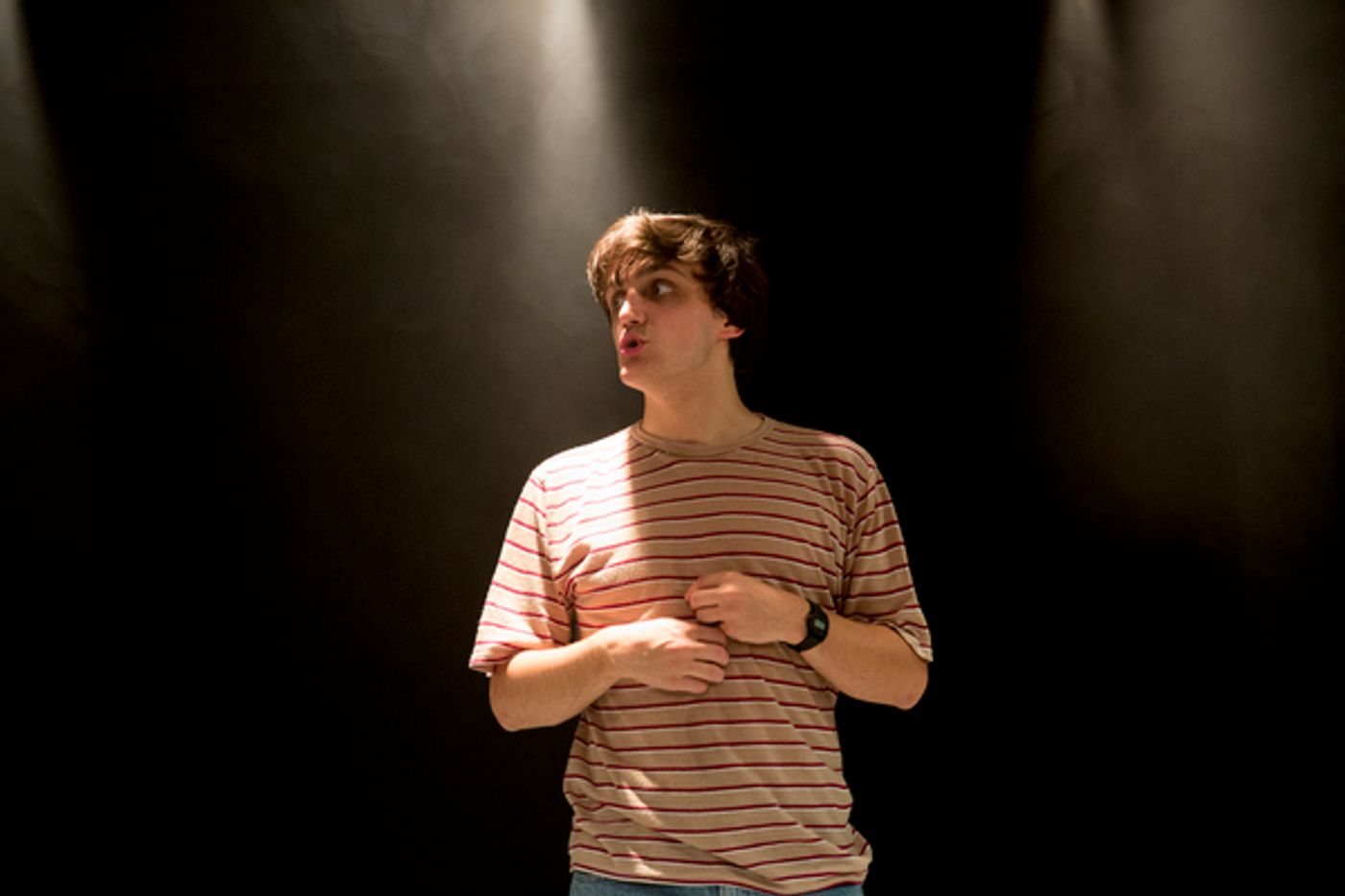 Photo Flash: First Look at EYES CLOSED, EARS COVERED at The Bunker Theatre  Image