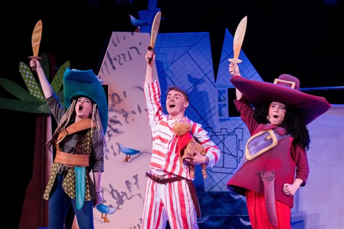 Victoria Lucie, Jack McNeill and Charlotte Cooper at 