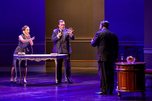 Lydia Leonard, Toby Stephens and Howard Ward Photo