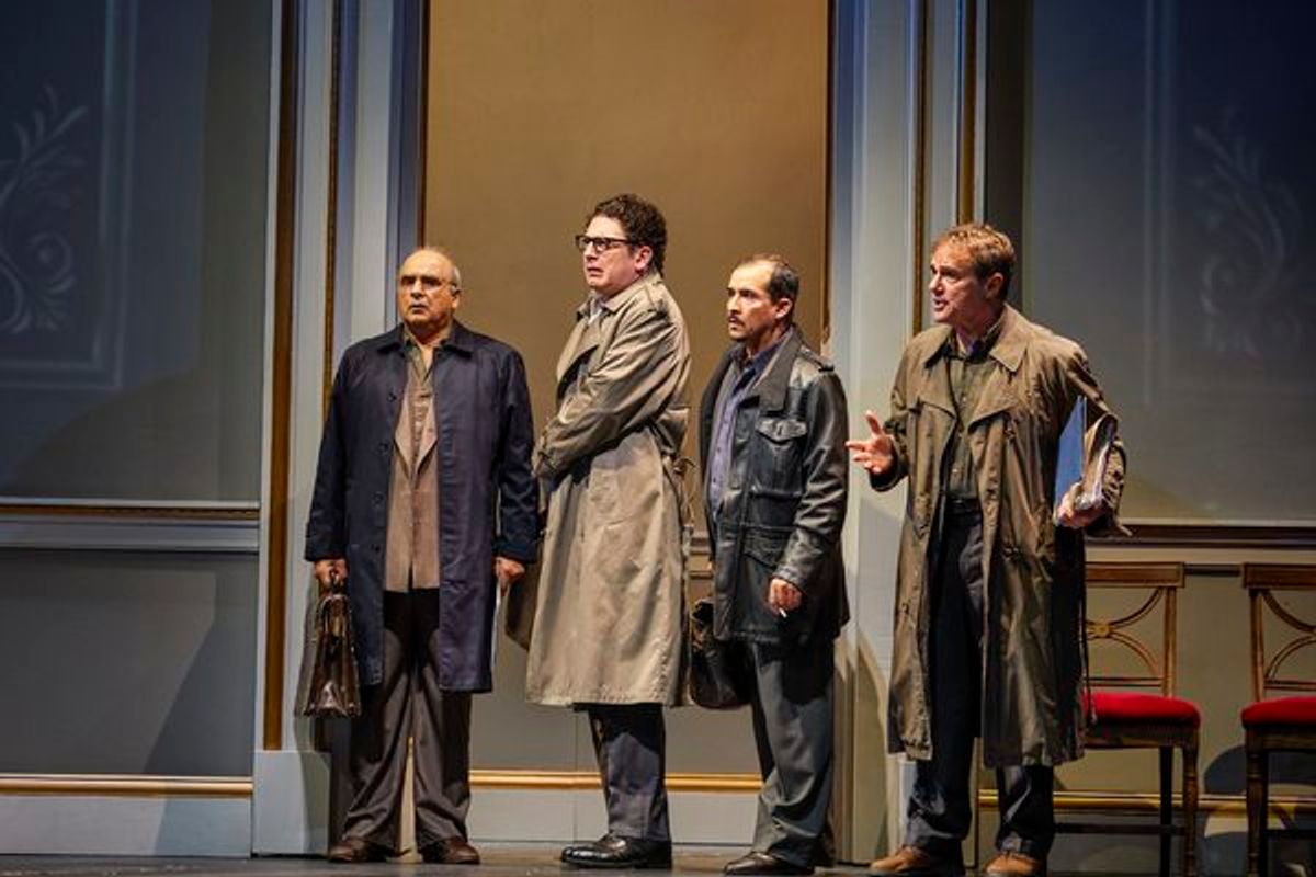 Peter Polycarpou, Thomas Arnold, Nabil Elouahabi, Paul Herzberg  at 