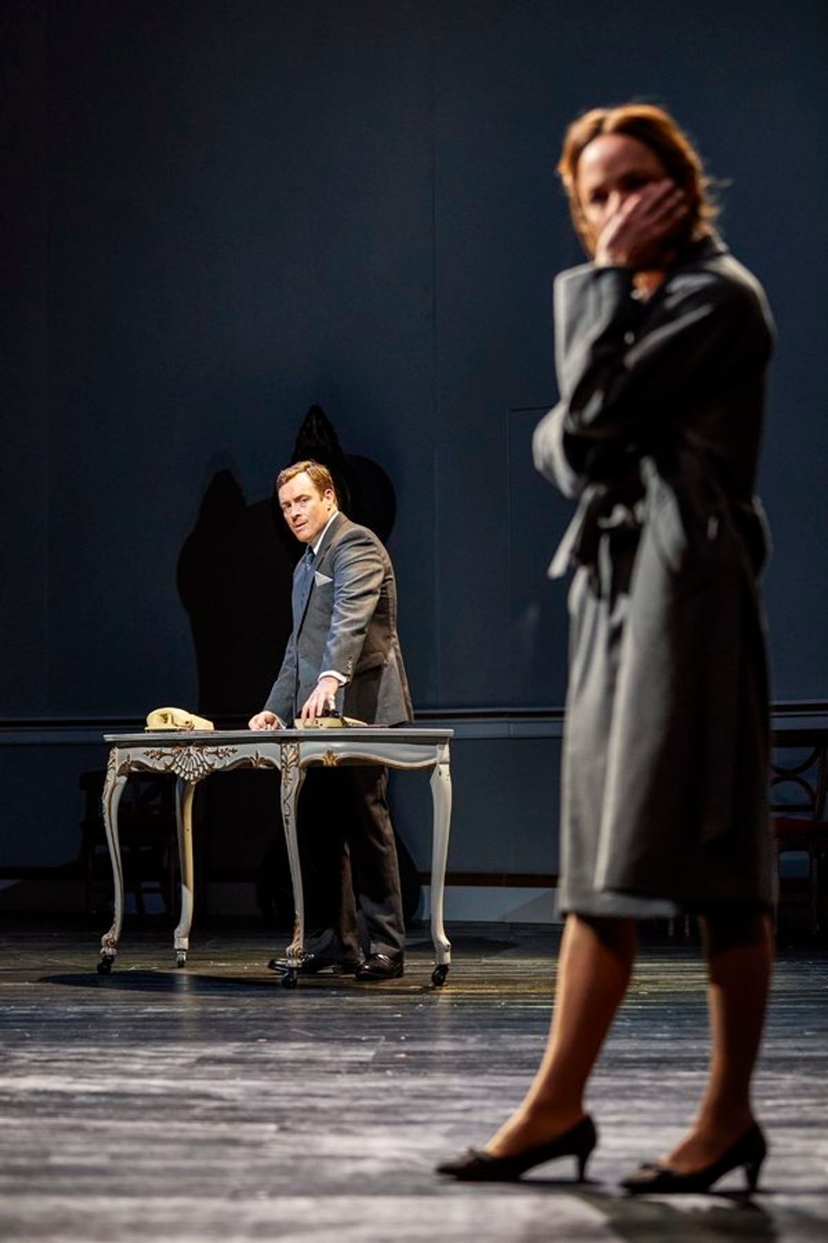 Toby Stephens, Lydia Leonard at 