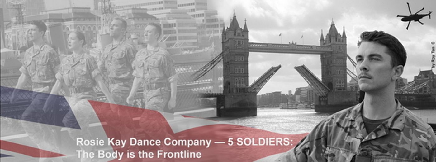 Photo Coverage: Rosie Kay Dance Company Brings 5 SOLDIERS: THE BODY IS THE FRONTLINE to Sadler's Wells Photo Coverage: Rosie Kay Dance Company Brings 5 SOLDIERS: THE BODY IS THE FRONTLINE to Sadler's Wells Image