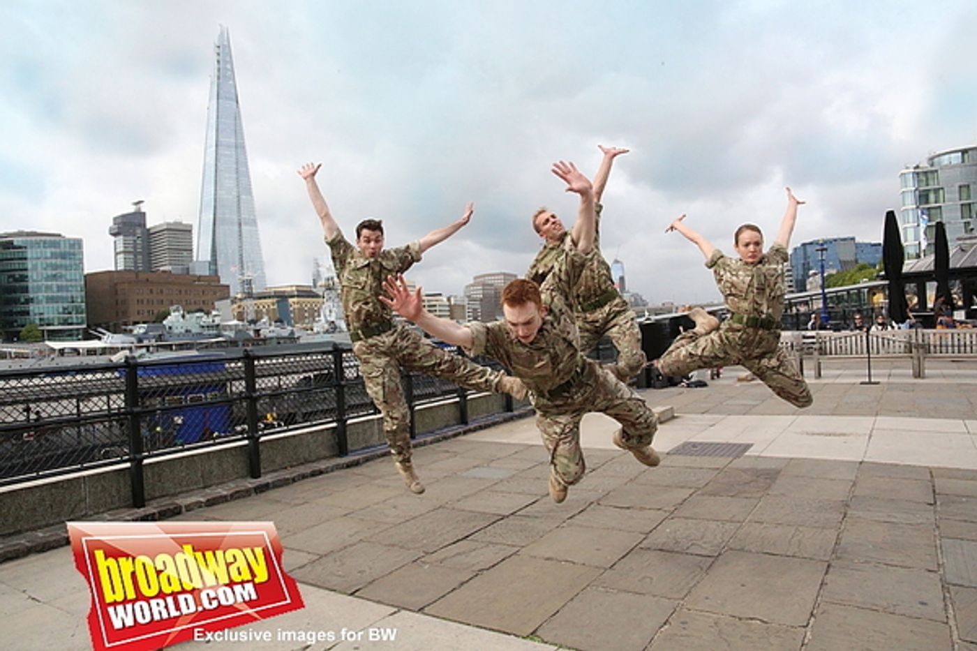 Photo Coverage: Rosie Kay Dance Company Brings 5 SOLDIERS: THE BODY IS THE FRONTLINE to Sadler's Wells Photo Coverage: Rosie Kay Dance Company Brings 5 SOLDIERS: THE BODY IS THE FRONTLINE to Sadler's Wells Image