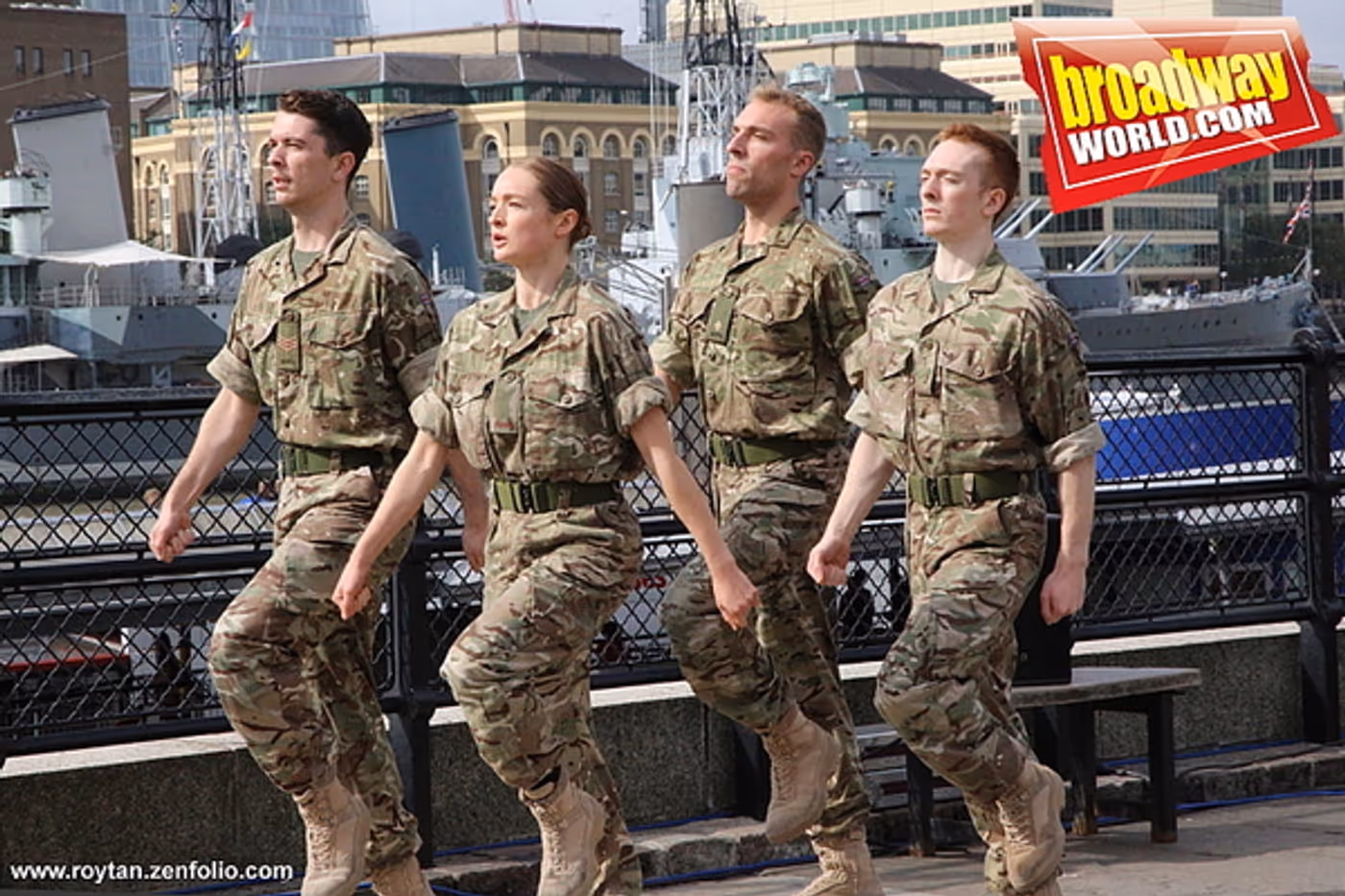 Photo Coverage: Rosie Kay Dance Company Brings 5 SOLDIERS: THE BODY IS THE FRONTLINE to Sadler's Wells Photo Coverage: Rosie Kay Dance Company Brings 5 SOLDIERS: THE BODY IS THE FRONTLINE to Sadler's Wells Image