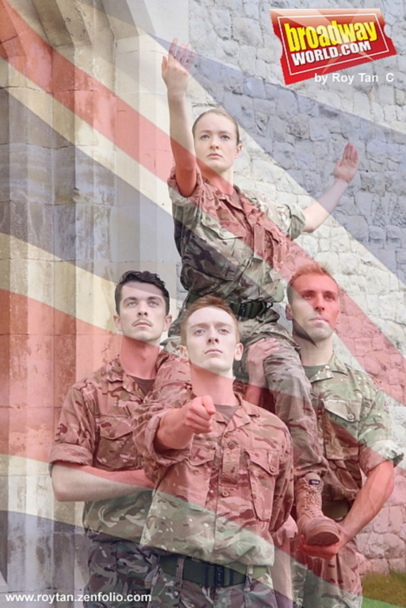 Photo Coverage: Rosie Kay Dance Company Brings 5 SOLDIERS: THE BODY IS THE FRONTLINE to Sadler's Wells Photo Coverage: Rosie Kay Dance Company Brings 5 SOLDIERS: THE BODY IS THE FRONTLINE to Sadler's Wells Image