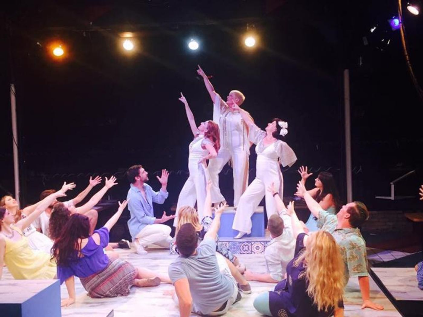 Review: Gorgeous MAMMA MIA! Takes the Chaffin's Barn Stage in High-Flying Style  Image