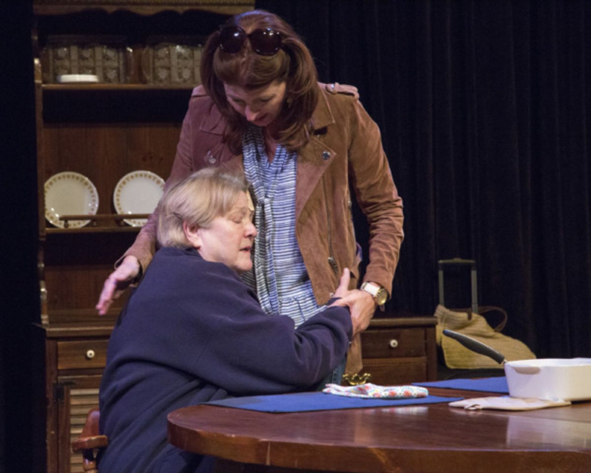 Nora Chester and Elizabeth Howell at 