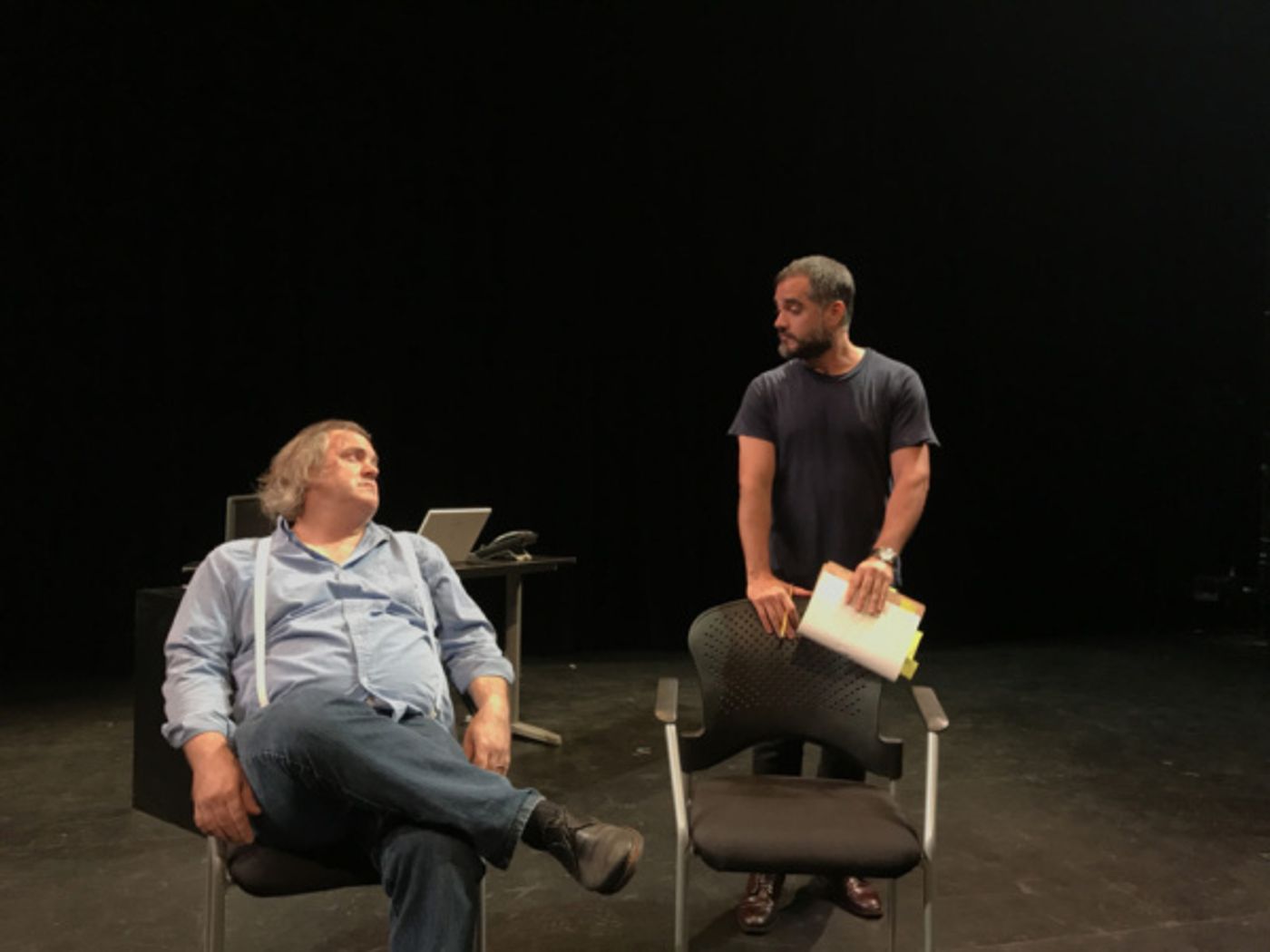 Photo Flash: First Look at Altruistic Theatre's COMMITTED, Opening Tonight at Theatre at the 14th Street Y  Image
