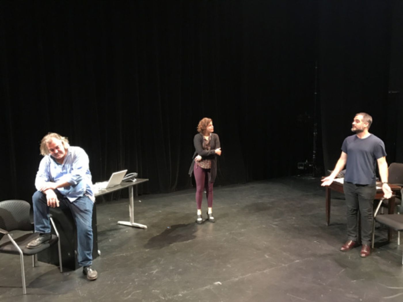 Photo Flash: First Look at Altruistic Theatre's COMMITTED, Opening Tonight at Theatre at the 14th Street Y  Image