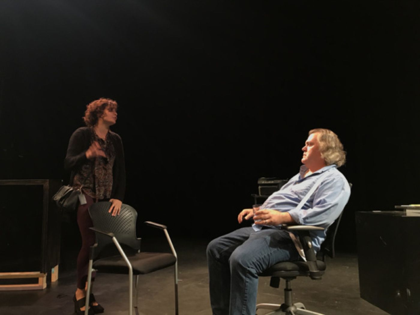 Photo Flash: First Look at Altruistic Theatre's COMMITTED, Opening Tonight at Theatre at the 14th Street Y  Image