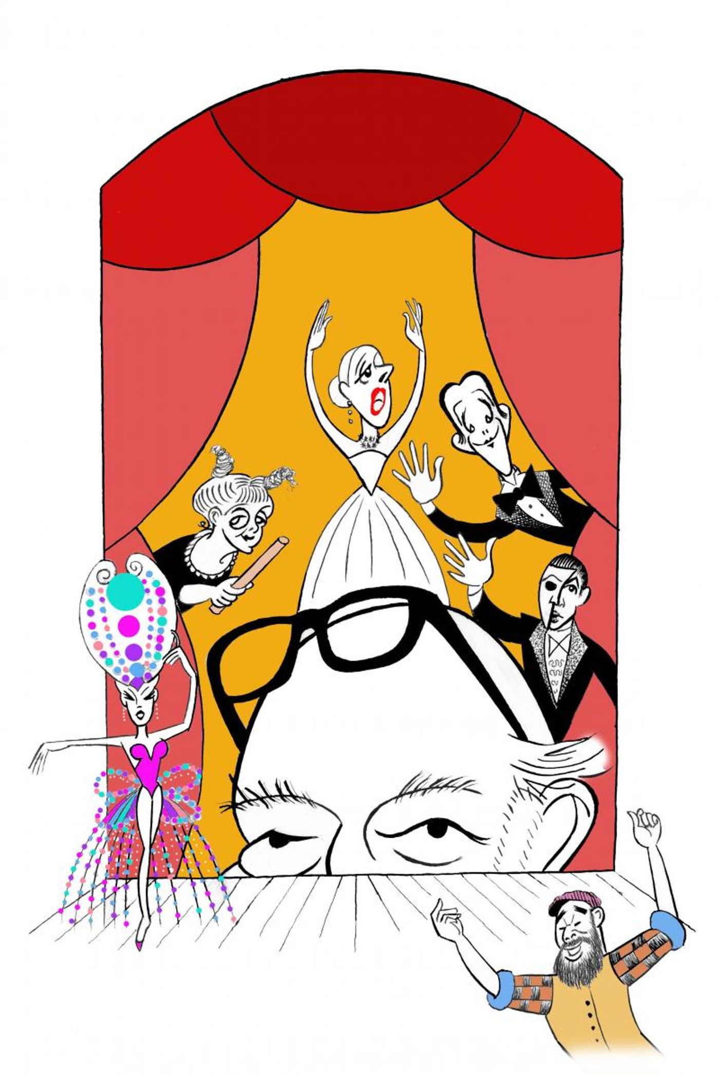 BWW Exclusive: Ken Fallin Draws the Stage - PRINCE OF BROADWAY!  Image