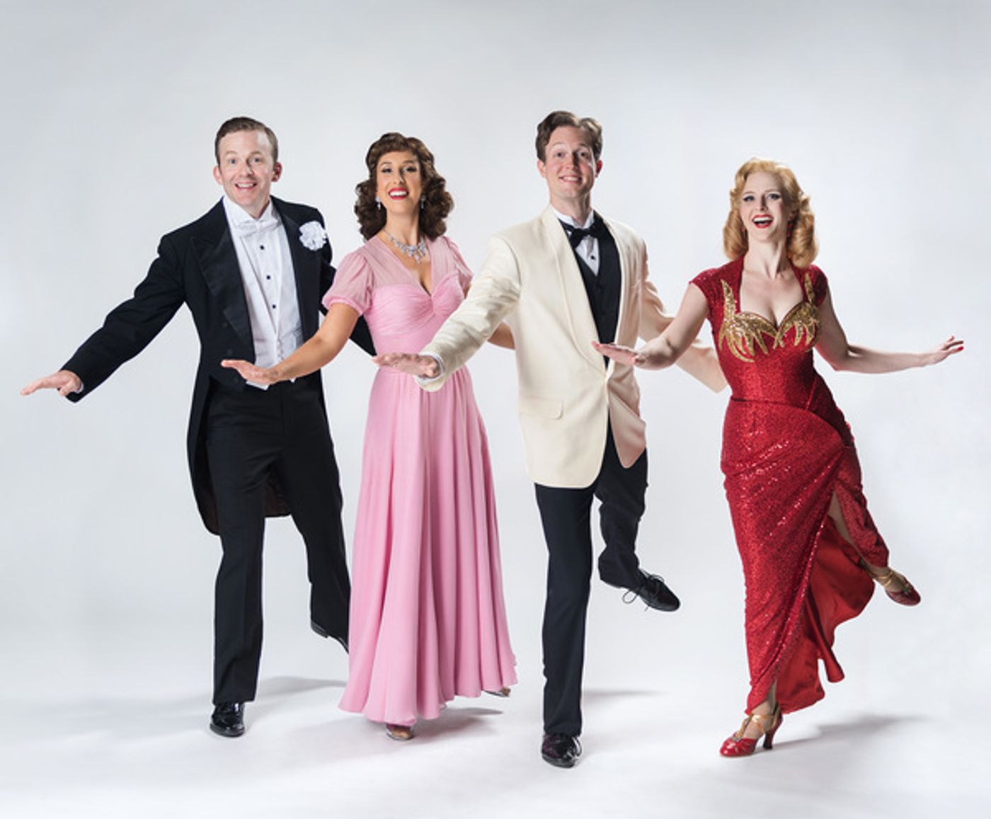 Photo Flash: Swoon with a Sneak Peek at the Stars of Irving Berlin's HOLIDAY INN at The 5th Avenue Theatre  Image