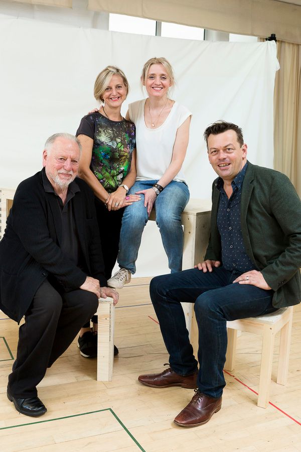 Ken Cranham, Marianne Elliott, Simon Stephens Photo