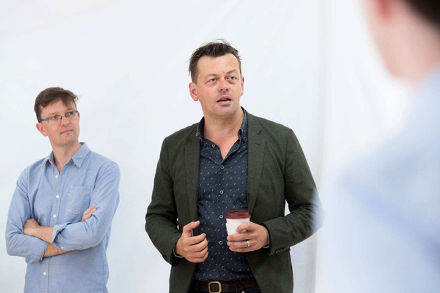 Photo Flash: In Rehearsal with HEISENBERG: THE UNCERTAINTY PRINCIPLE  Image