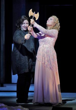 Christine Goerke and Adrianne Pieczonka @ BroadwayWorld Christine Goerke and Adrianne Pieczonka Photo