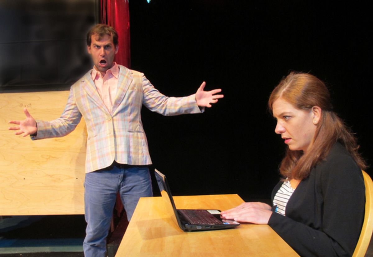 Morgan Hooper and Susan Slotoroff  at 