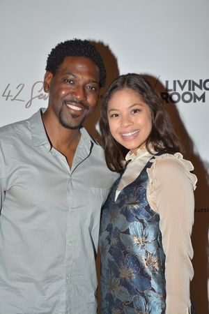 Mike Evariste and Eva Noblezada Photo