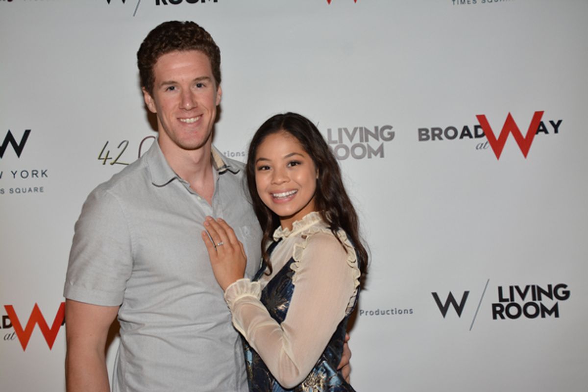 Leo Roberts and Eva Noblezada at 