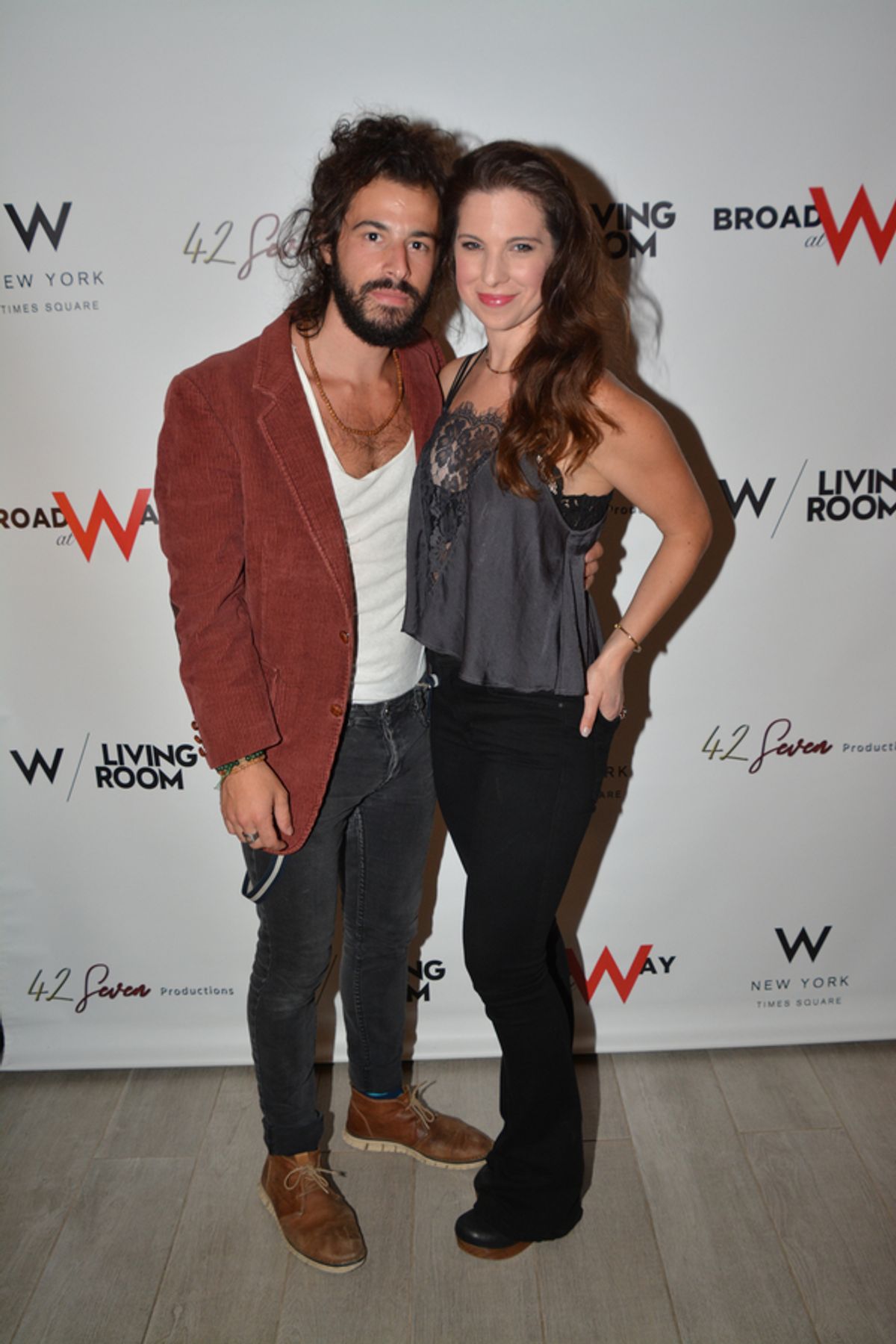 Luke Wygodny and Jenna Rubaii at 