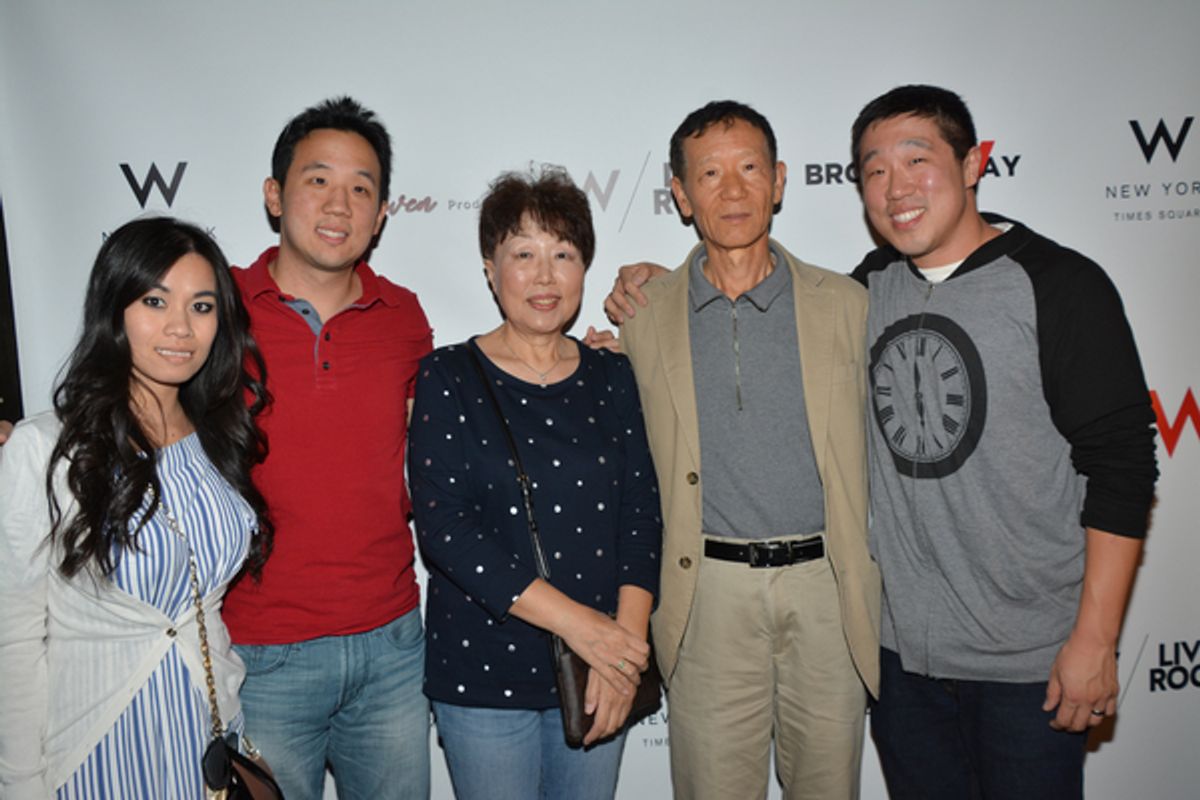 Raymond J. Lee and his family-Judy Tran, Albert Lee, Okja Lee and Sae Lee at 