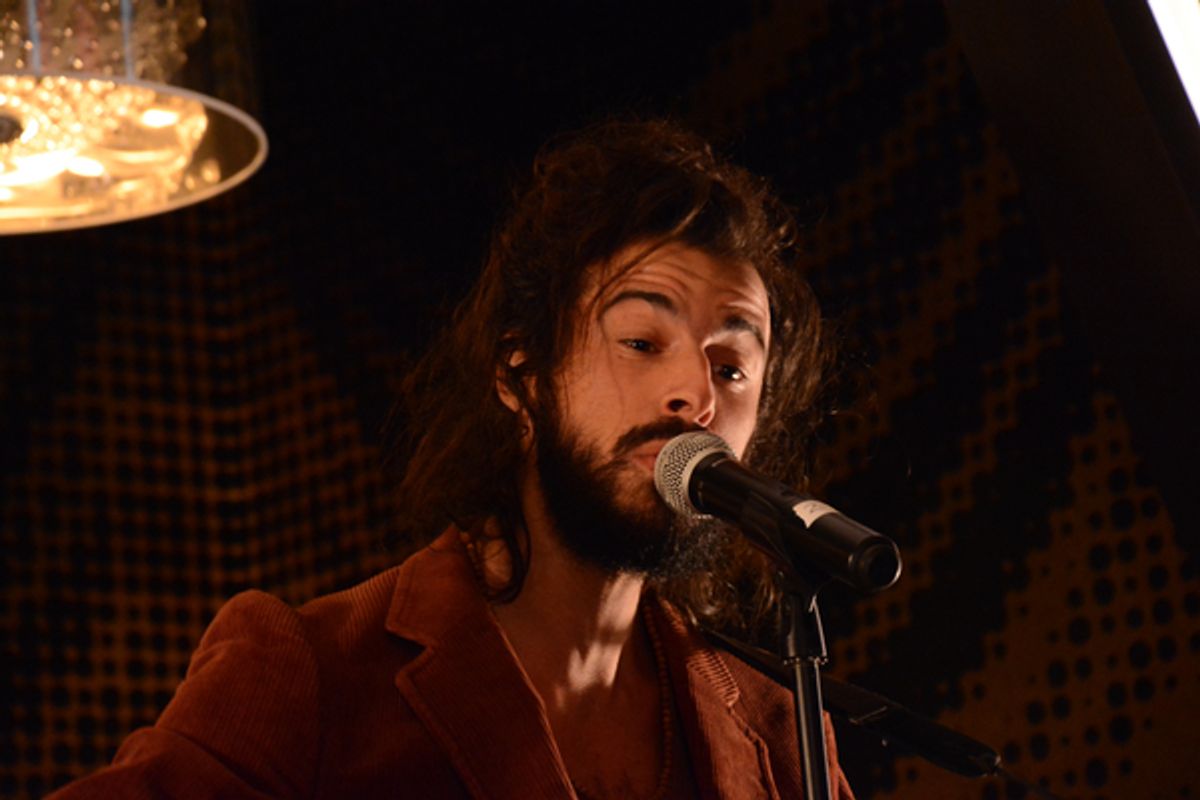 Luke Wydodny at GROUNDHOG DAY Sings at W