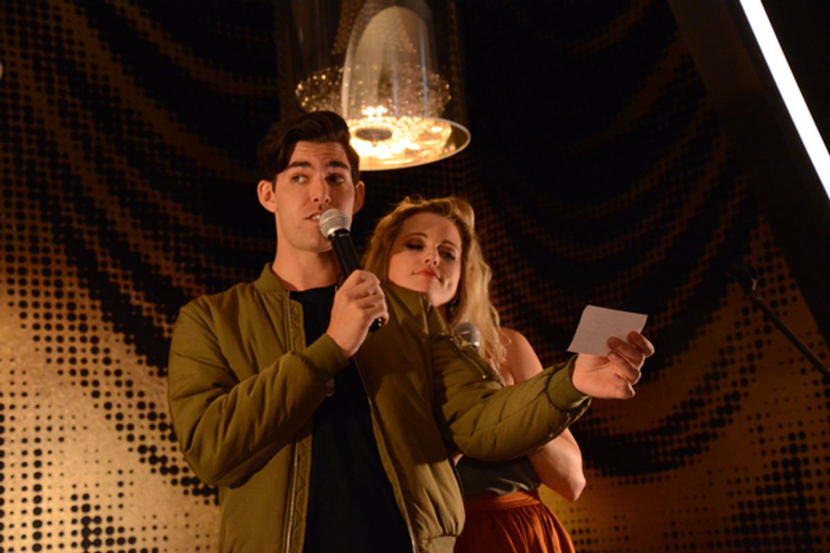 Matt Rodin and Rebecca Faulkenberry at 