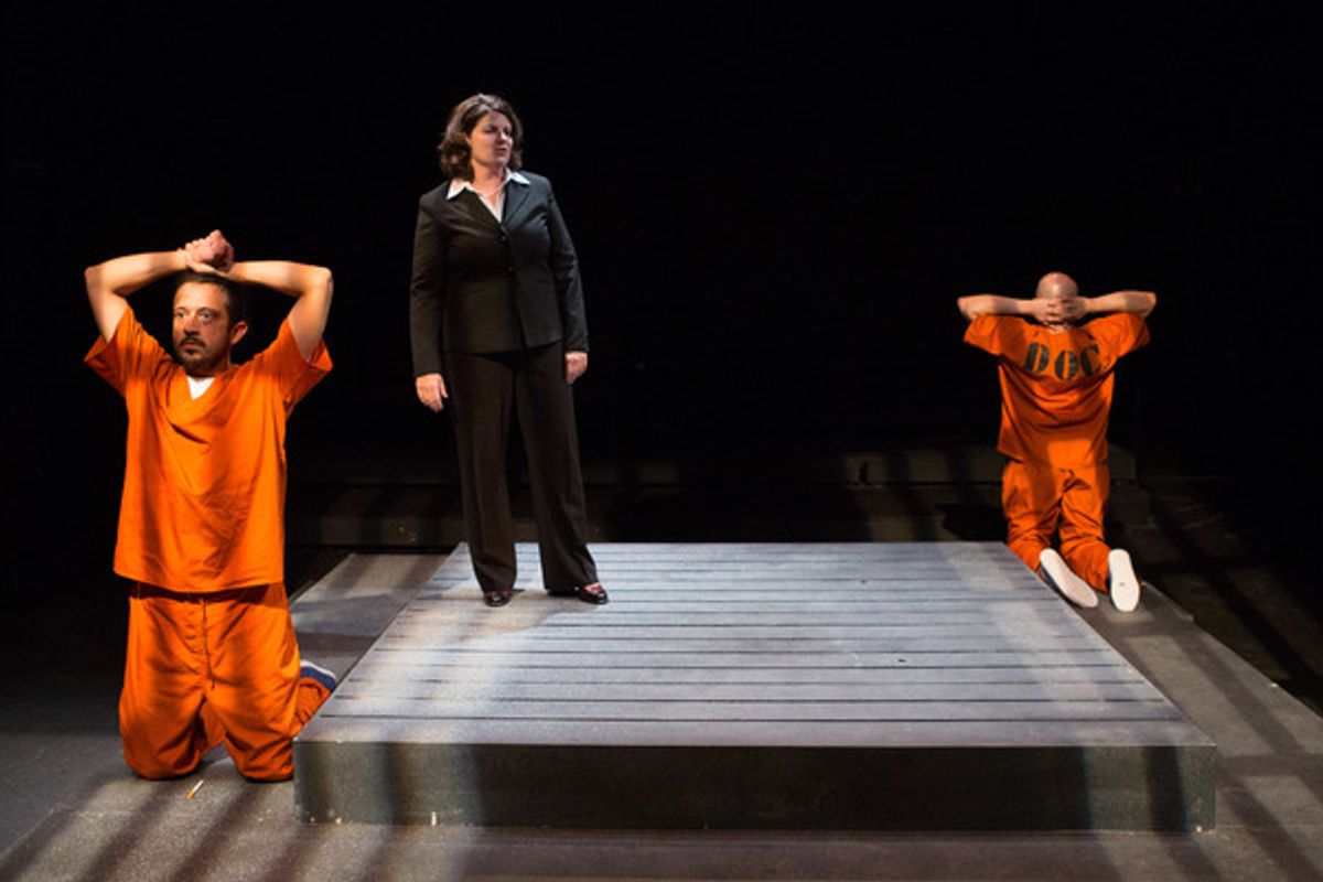 Luis Alberto Gonzalez, Teresa Castracane, and Frank Britton at 