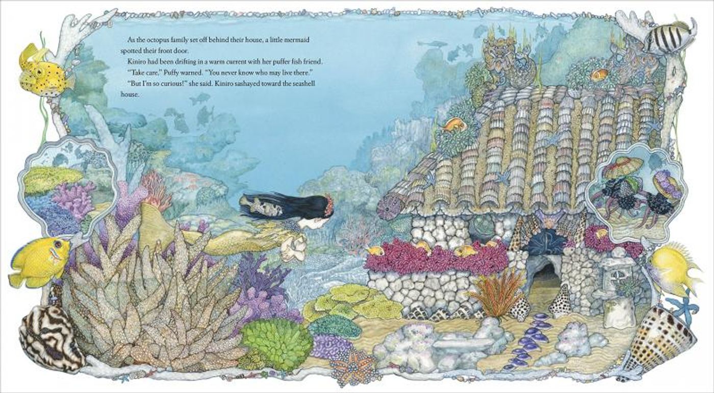 BWW Picture Book Review: THE MERMAID by Jan Brett  Image