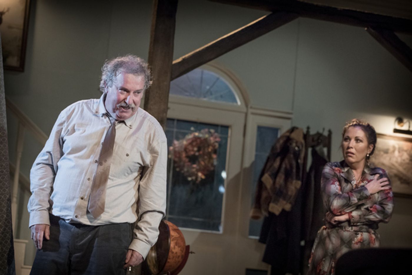 Photo Flash: First Look at DEATHTRAP Starring Paul Bradley and Jessie Wallace  Image